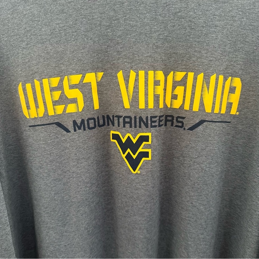 WVU Mountaineers Champion Long Sleeve Shirt West Virginia University L - Picture 3 of 7